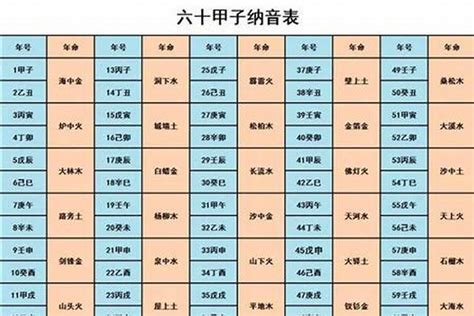 海中金意思|八字纳音五行解析——海中金